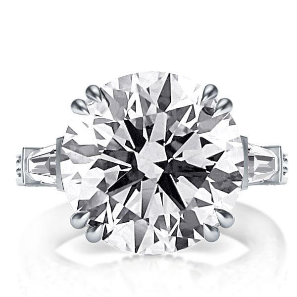 Italo Round Three Stone Created White Sapphire Engagement Ring
Italo Round Three Stone Created White Sapphire Engagement Ring