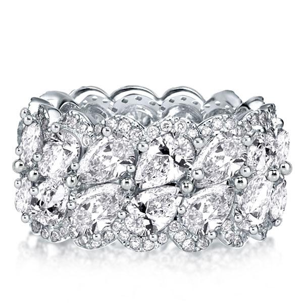 Italo Wide Band Ring For Ladies Eternity Band Silver Cocktail Rings For Women, White
Italo Wide Band Ring For Ladies Eternity Band Silver Cocktail Rings For Women, White