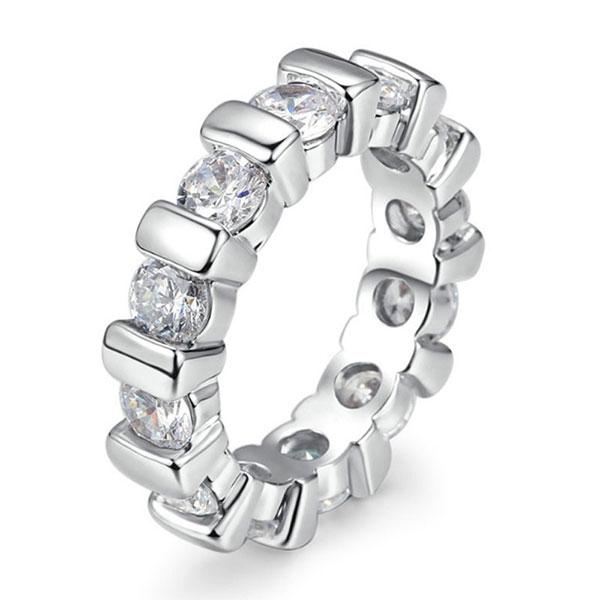 Eternity Created White Wedding Band (1.92 CT. TW.)