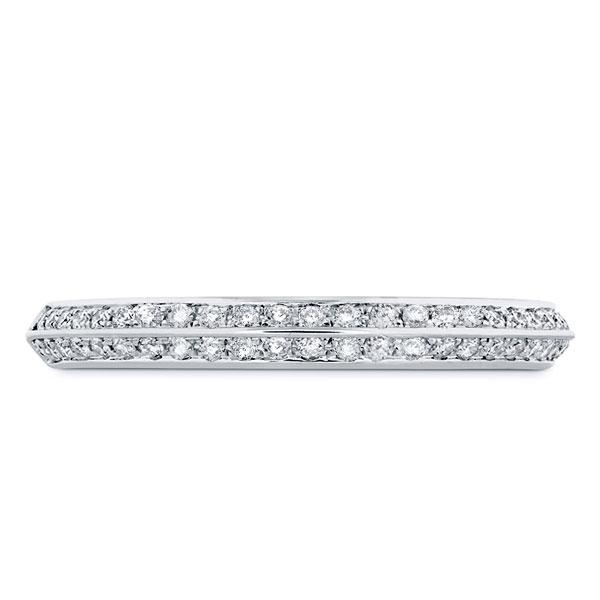 

Italo Double Row Created White Sapphire Wedding Band