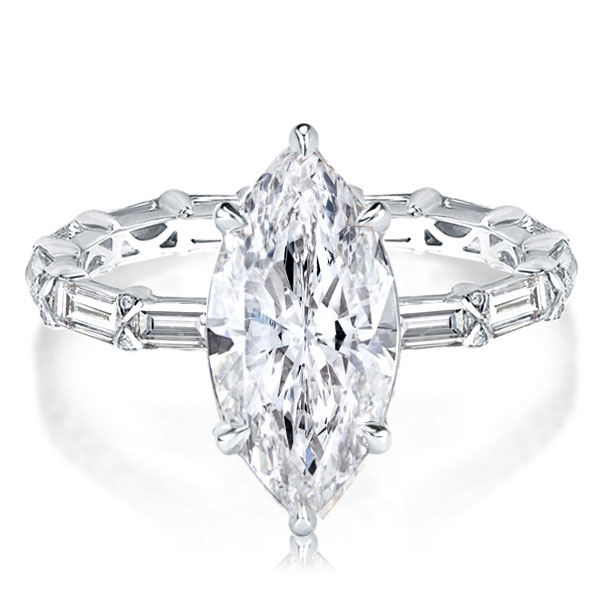 Unique Marquise Cut Engagement Ring от Italojewerly WW