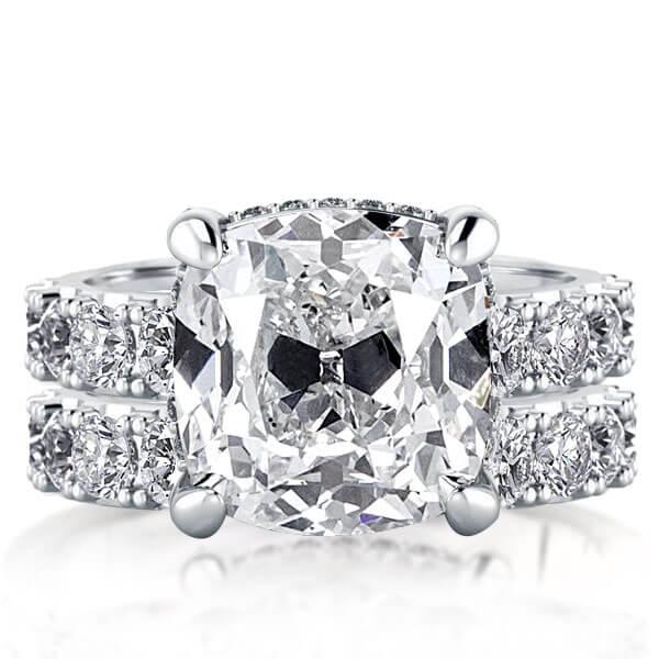 

Italo Classic Created White Sapphire Bridal Set