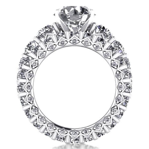 Classic Eternity Bridal Set (6.10 CT. TW.), White