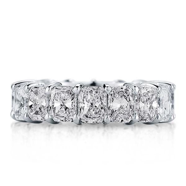 

Italo Radiant Eternity Created White Sapphire Wedding Band