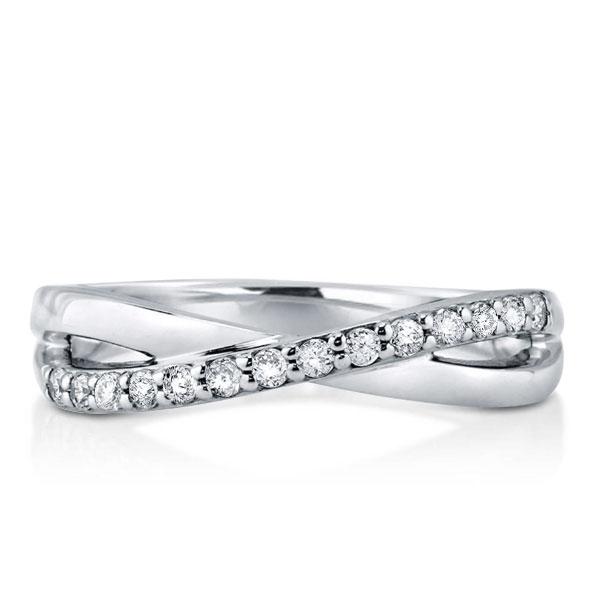 

Italo Twist Created White Sapphire Wedding Band