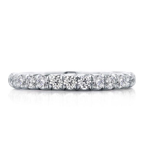 Eternity Wedding Band For Sale,Italo Eternity Created White Sapphire ...