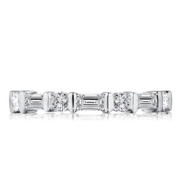 

Italo Eternity Created White Sapphire Wedding Band
