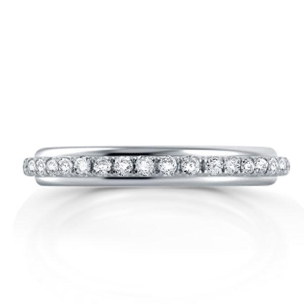 

Italo Classic Created White Sapphire Wedding Band