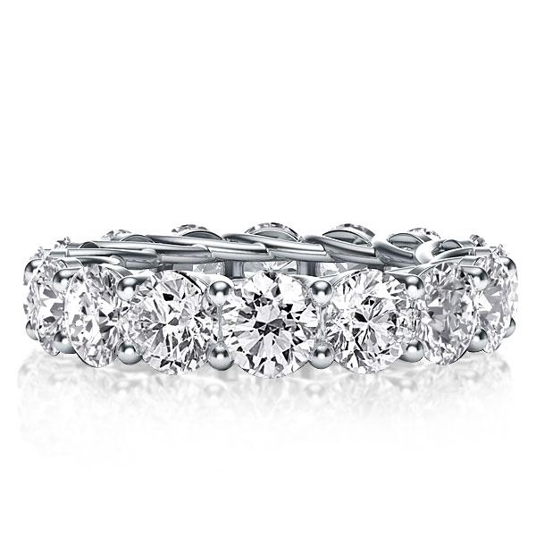 

Italo Round Eternity Created White Sapphire Wedding Band