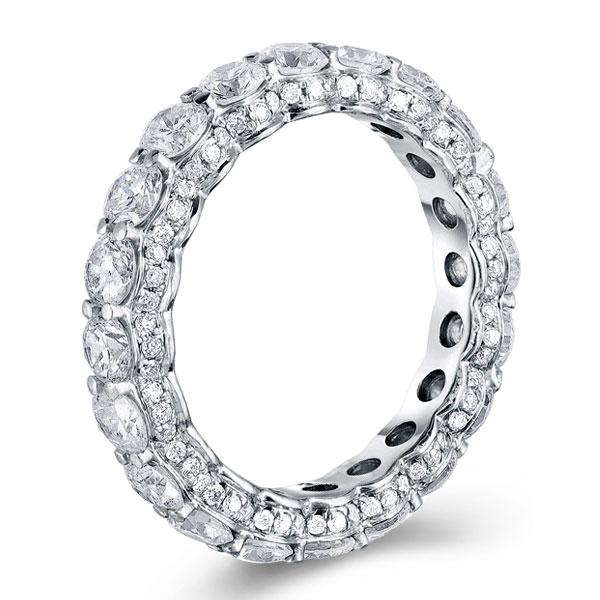 

Italo Round Eternity Created White Sapphire Wedding Band