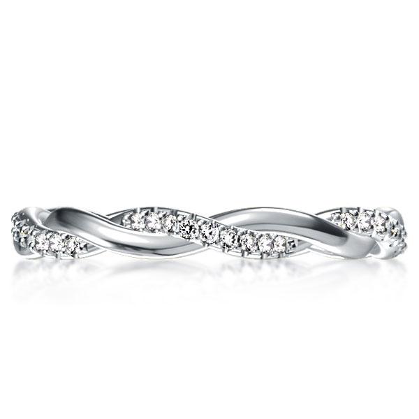 

Italo Twist Created White Sapphire Wedding Band(0.45 CT. TW.)