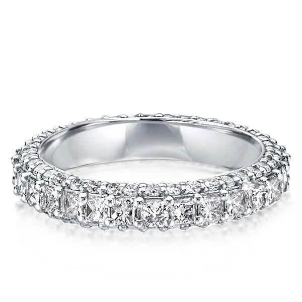 

Eternity Created White Sapphire Wedding Band(2.22 CT. TW.)