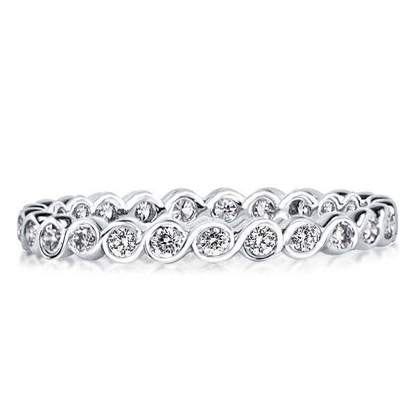 

Twist Eternity Created White Sapphire Wedding Band(1.85 CT. TW.)