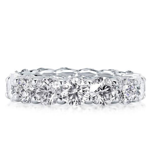 

Eternity U-prong Wedding Band(4.35 CT. TW.), White