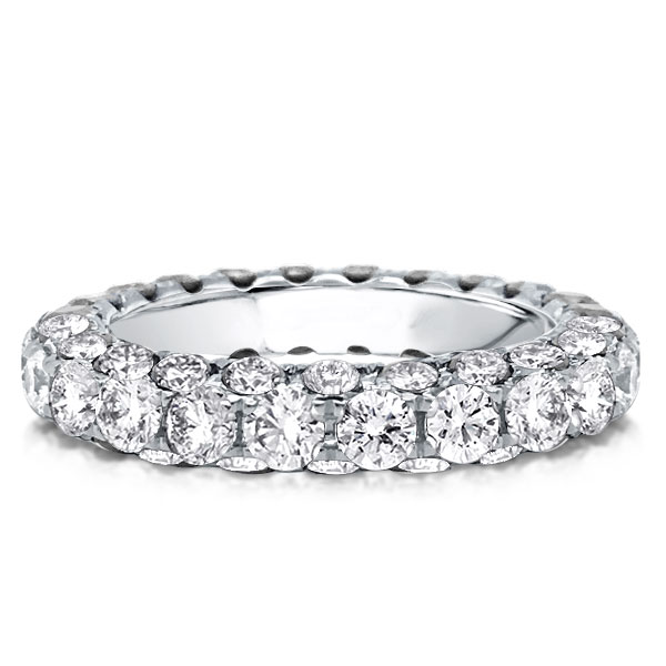 

Eternity Round Created White Sapphire Wedding Band