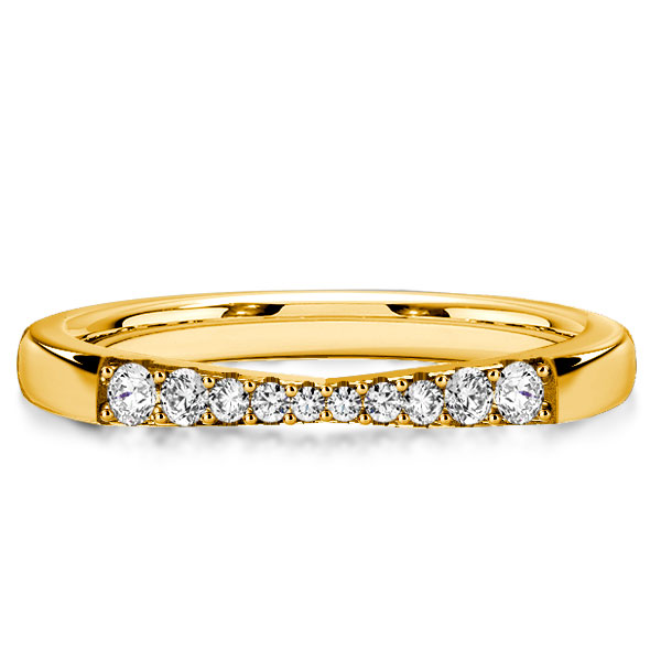

Italo Stacking Ring Dainty Wedding Band For Women, White