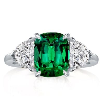 Cushion Cut Sapphire Ring