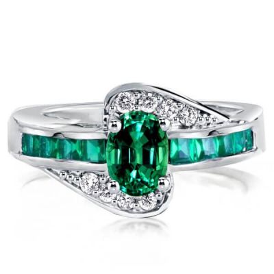 Affordable emerald engagement rings deals