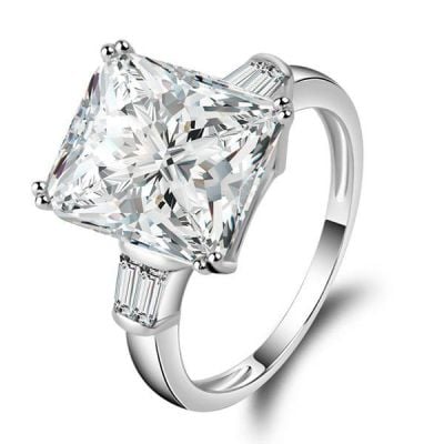 Three Stone Engagement Ring