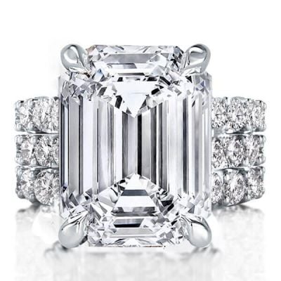 Diamond wedding ring sets