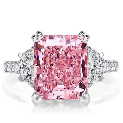 Italo Pink Sapphire Ring Engagement Ring For Women