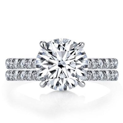 classic eternity bridal set