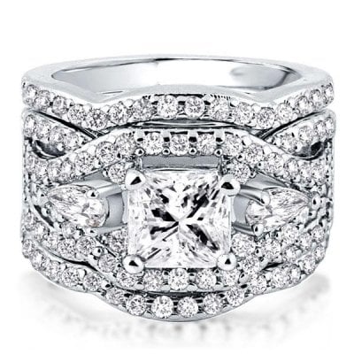 Three Stone Bridal Sets