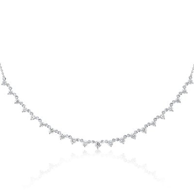 Italo White Sapphire Chain Necklace Starstruck Necklace