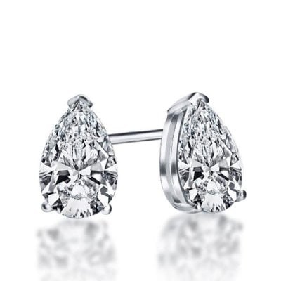 pear stud earrings
