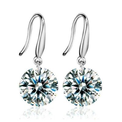 Gemstone Drop Earrings