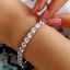 Round Tennis Bracelet,wedding Jewelry,women's bracelets,womens bracelets