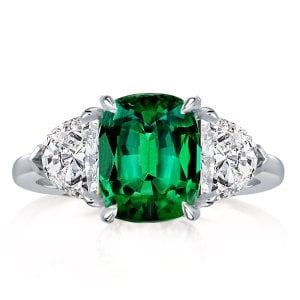 Cushion Cut Sapphire Ring