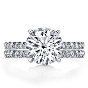 classic eternity bridal set