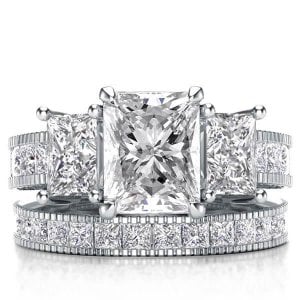 Milgrain Bridal Set