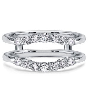 Italo Shared Prong Enhancers Ring Guard Enhancers Band Ring