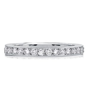 Italo Eternity Channel Setting Wedding Band(0.93 CT. TW.)