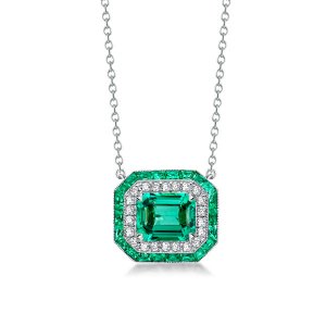 Sapphire Pendant Necklace