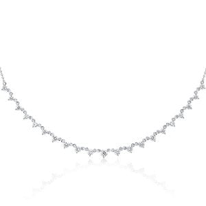 Italo White Sapphire Chain Necklace Starstruck Necklace