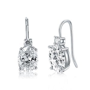 Round Drop Earrings