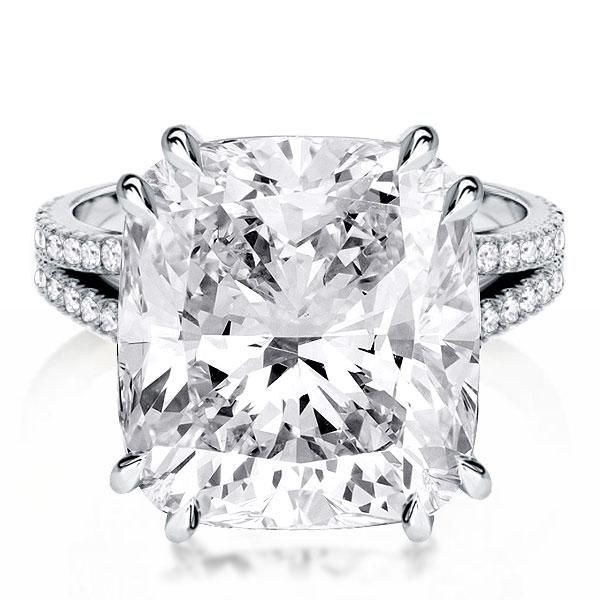 double prong cushion cut
