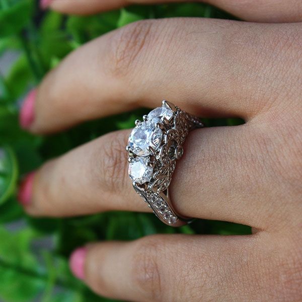 Affordable Vintage Engagement Rings