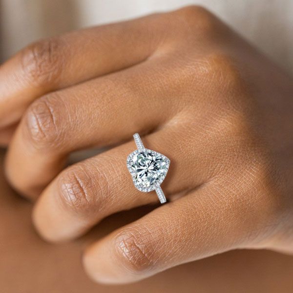 Heart Halo Ring