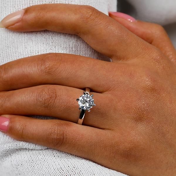 Classic Solitaire Engagement Ring