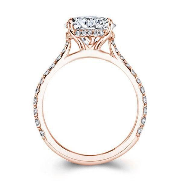 Simple Engagement Rings Rose Gold