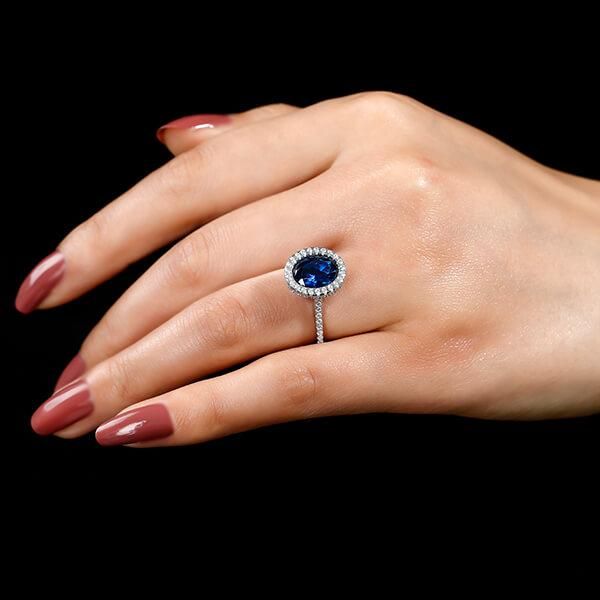 Blue Gemstone Rings