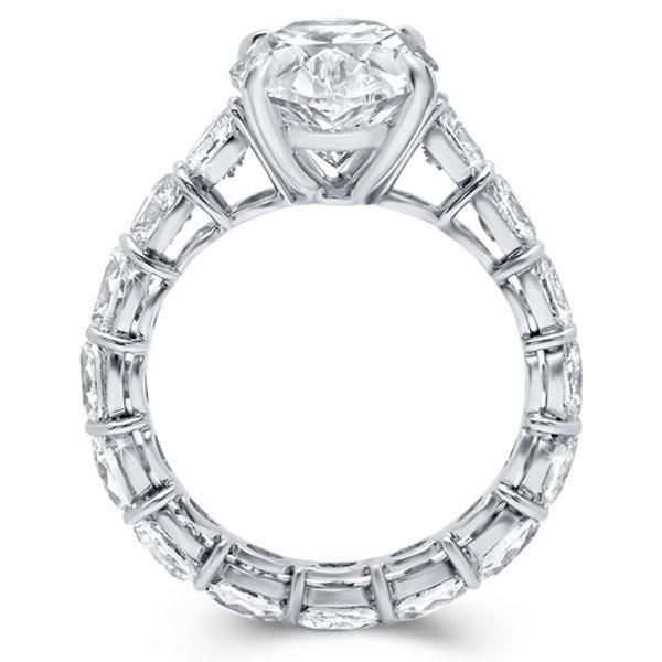 Emerald Cut White Sapphire Ring