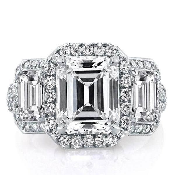 Vintage Emerald Cut Engagement Rings