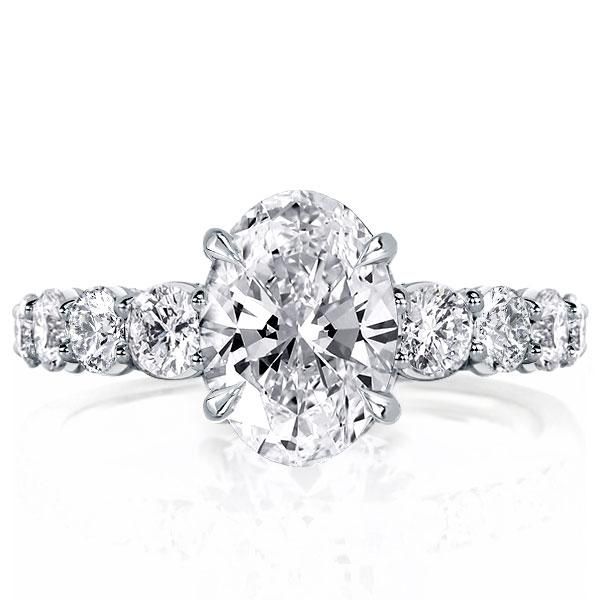 Unique Oval Engagement Rings