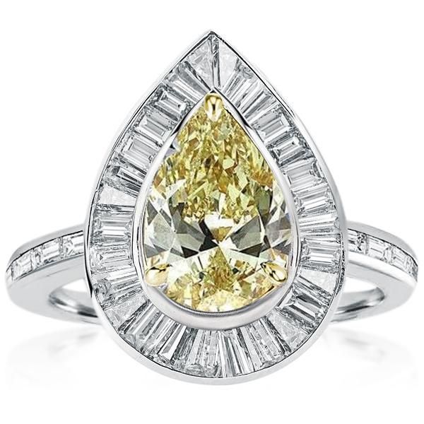 Pear Setting Engagement Rings