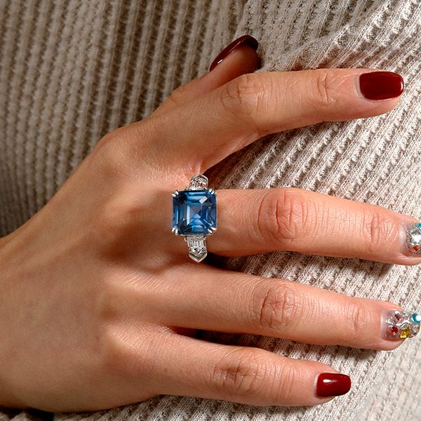 Blue Topaz Ring